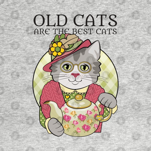 Old Cats are the Best Cats by Sue Cervenka